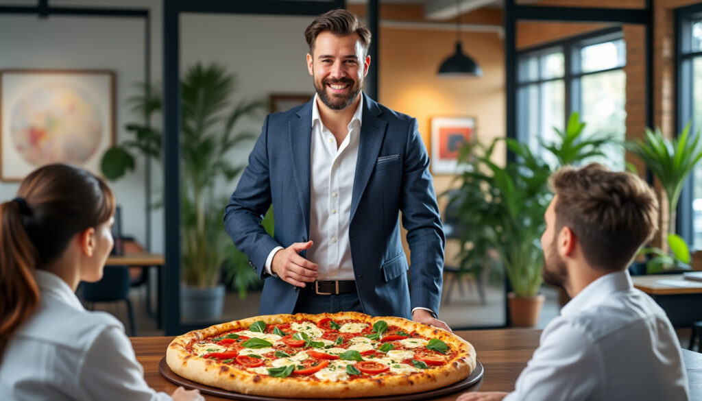 Il a imprimé son CV sur une pizza. Résultat : embauché.