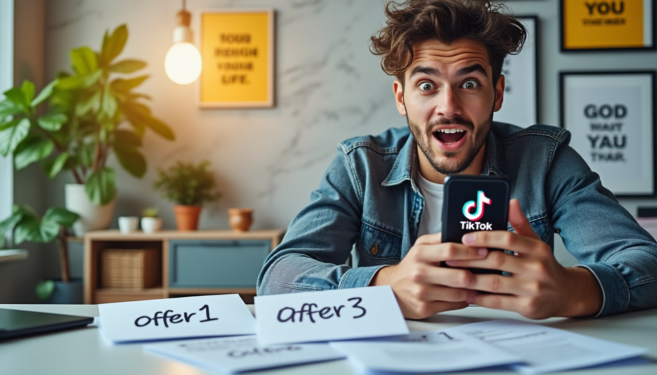 découvrez comment un jeune créateur a transformé un rejet en opportunité sur tiktok, en signant trois offres dans la foulée. une histoire inspirante de résilience et de succès dans le monde numérique.