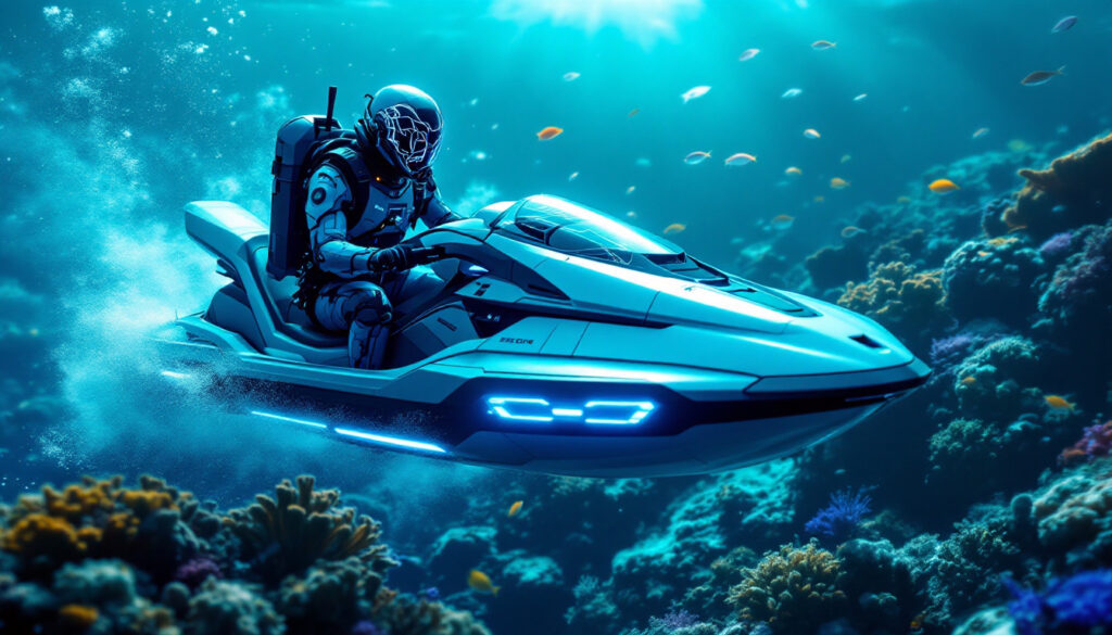 Jet ski sous marin & RH : comment cette activité extrême inspire le management de demain ?