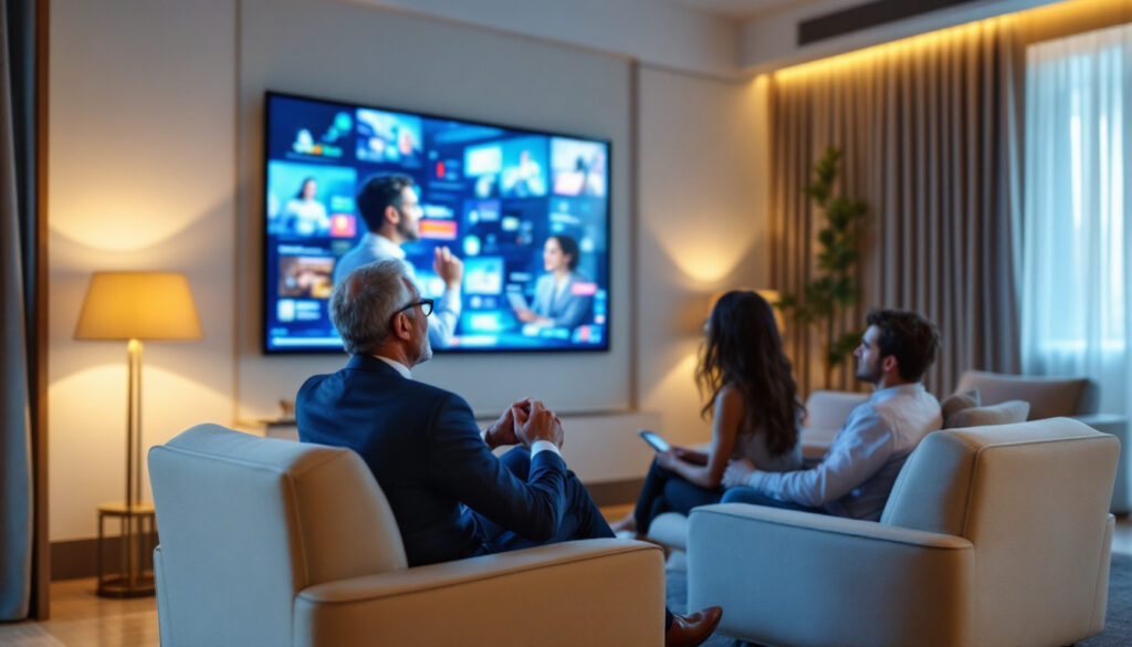 Streaming hôtel : quand le contenu RH devient immersif