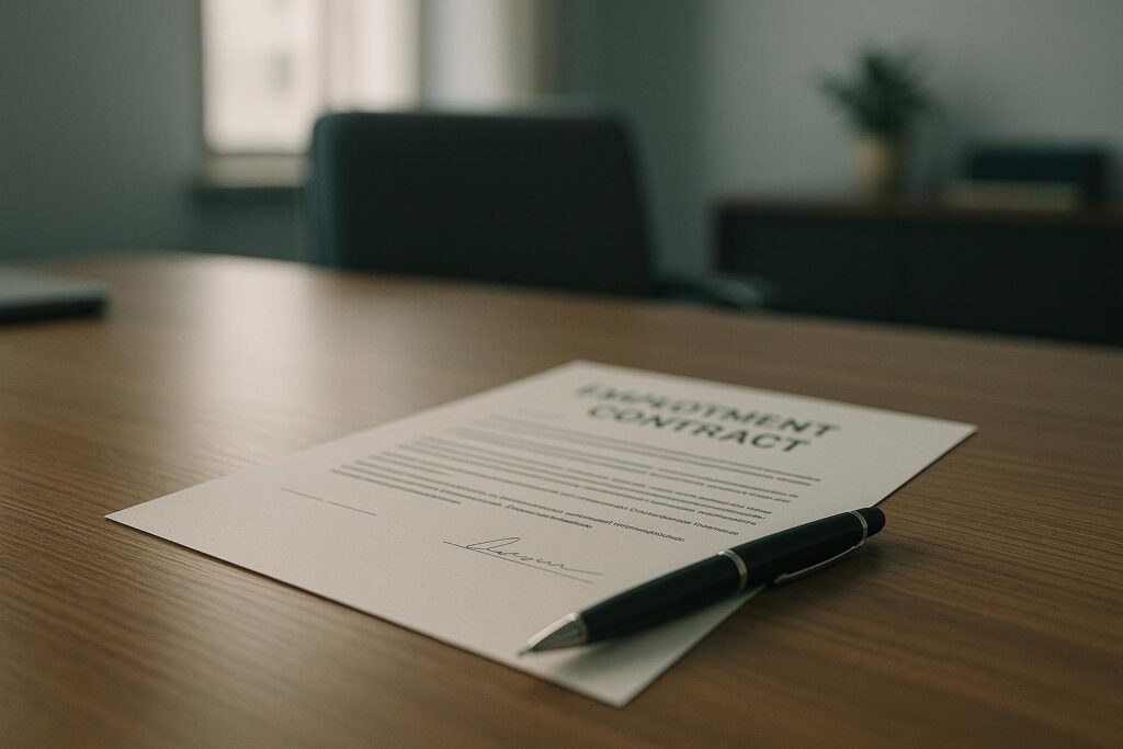 Mon entreprise veut modifier mon contrat : quels sont mes droits et comment négocier ?